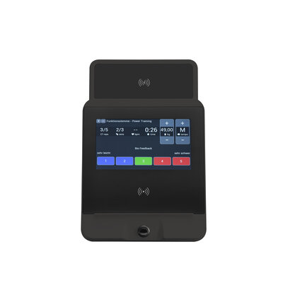 motion power console 900 <p>Die Trainingsqualität lässt sich mit der motion power console einfach optimieren, da es die millimetergenaue Wegstreckenmessung (ROM) sowie&nbsp;konzentrische und exzentrische Bewegungsvorgaben ermöglicht.&nbsp;Die&nbsp;Vorgaben werden visuell und (nach Wunsch) akustisch vorgegeben und die Zielerreichung wird über einen Indexwert am Ende des Trainings rückgemeldet. Drei verschiedene Trainingsmodi ermöglichen Ihren Kunden immer auch eine Anpassung an Leistungsverbesserungen (auto weight adjustment) durch Anpassung der Vorgaben für das nächste Training. Dies spart Zeit und Geld und bringt Ihre Kunden einer langfristigen Zielerreichung näher.</p>
